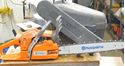 Picture of Husqvarna 346 XP ( 550xp 550 xp ) chainsaw motorsage used . tested. in a good working order. with case.