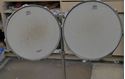 Picture of 2 TAMA TOM DRUMS 15X12; 16X14 WITH TAMA TITAN STAND PRE OWNED. TESTED. IN A GOOD WORKING ORDER. 