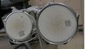 Picture of TAMA DRUM TOMS 8X6 ; 6X5.5 WITH TAMA STAND PRE OWNED. IN A GOOD WORKING ORDER. 