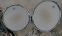 Picture of TAMA IMPERIAL STAR BASS DRUM 24X14 WITH 2 TAMA TOMS DRUMS 13X9; 14X10.  PRE OWNED VERY GOOD CONDITION. 