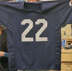 Picture of John Cappelletti Signed Penn State Jersey w/ '73 Heisman' (JSA COA) SIZE XL MINT.