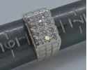 Picture of 14kt white gold men's ring with 12 diamonds (1 carat ); 11.6 grams; size 8. pre owned. very good condition. 847306-1.