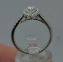 Picture of 14kt white gold engagement ring 3.3 grams; size 7; 0.50 carat mint condition. pre owned. 808650-1.