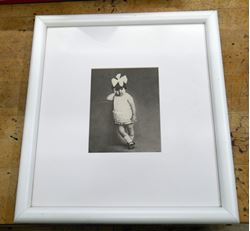 Picture of GEORGI DASKALOFF MADELEINE 1974 THE MUSEUM OF MODERN ART NEW YORK PRINT ( 4.5X6 ) FRAMED (13X13) VERY GOOD CONDITION.