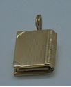 Picture of 14 kt yellow gold bible pendant 2.3 grams 818191-14