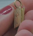 Picture of 14 kt yellow gold bible pendant 2.3 grams 818191-14