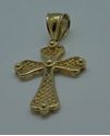 Picture of 10kt yellow gold pendant cross 3.9 grams 841411-1