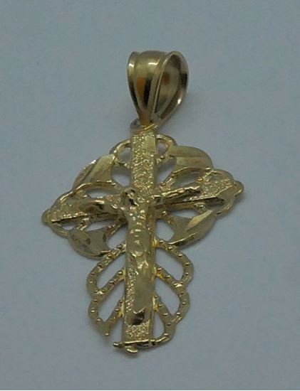 Picture of 10kt yellow gold cross 1.2 grams 829937-2