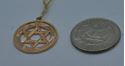 Picture of 14kt yellow gold star of david pendant 2.7 grams 850629-2