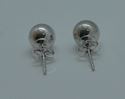 Picture of 14kt white gold studs 0.3 grams 846973-1