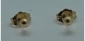 Picture of 14kt yellow gold stud earrings 0.4 grams 843351-2