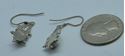 Picture of sterling silver 925 earrings with black stones 2.4 grams 853570-13