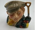 Picture of 1972 Royal Doulton England "The Gardener" Toby Jug Character D6634 Medium 4". mint condition. 